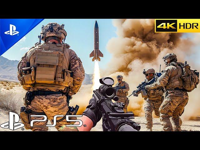 DESERT MISSILE ATTACK  | Realistic Ultra Graphics Gameplay 4k 60fps Modern Warfare II