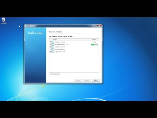 How to uninstall MySQL completely?