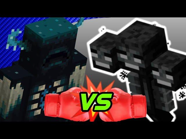 Warden vs Wither in Minecraft Who Will Win?