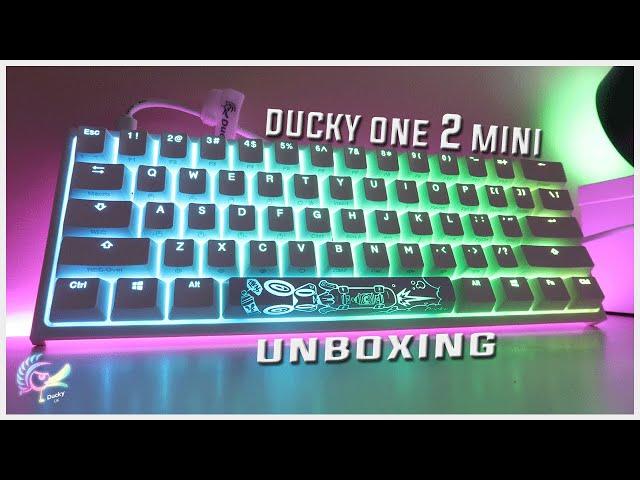 Ducky One 2 Mini White 60% RGB Mechanical Keyboard - Unboxing