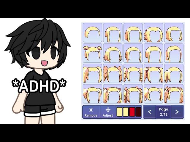 How It Feels Like To Use Gacha With ADHD: 