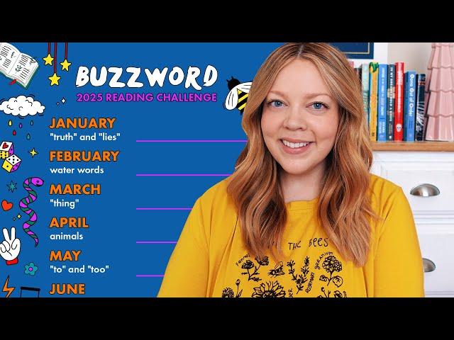 *TWO* Reading Challenge Announcements | 2025 Buzzwordathon