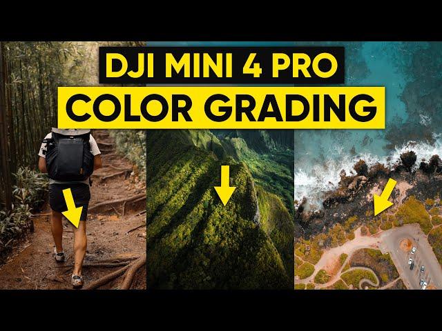 DJI MINI 4 PRO - Color Grade in Seconds