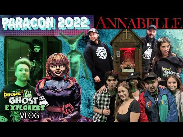 Paracon The Warrens Seekers 2022 - Meeting Annabelle!! The Warrens Occult Museum