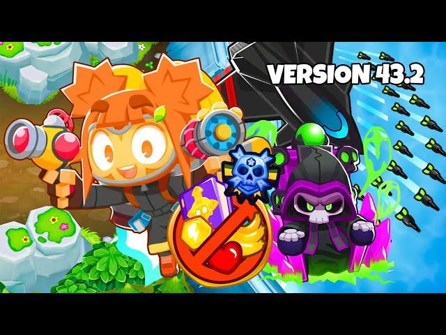 [BTD6] Flooded Valley CHIMPS Black Border w/ Rosalia, Prince of Darkness & Sky Shredder