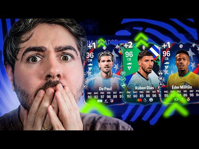 EURO 2024 E COPA AMERICA MAS NO FUT DRAFT COM CARTAS INSANAS!