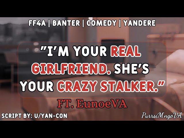 [FF4A] Stalking Yandere Girlfriends Fight Over You || Amnesiac Listener | Banter | Comedy | Yandere