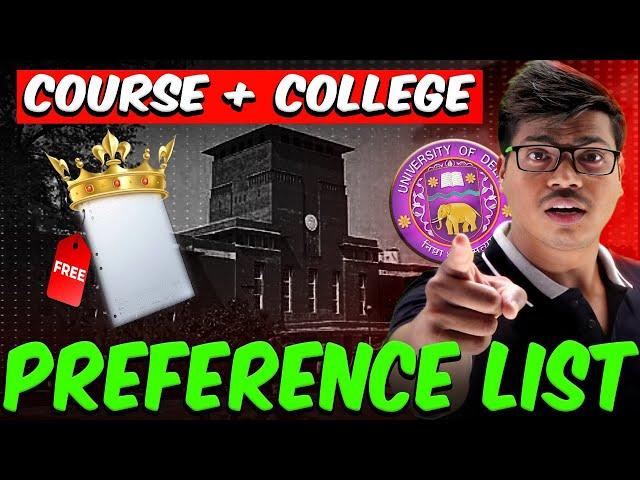 Premium preference sheet for B.com (H) & B.com.  100% Admission in Delhi university | CSAS Phase II