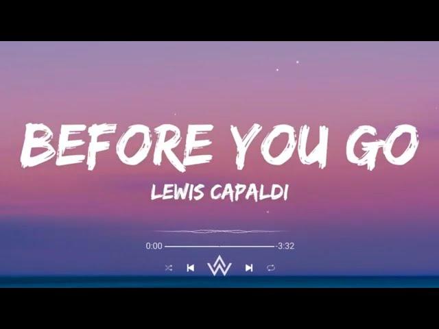 Lewis Capaldi - Before You Go (Lyrics) Cover by Madilyn Bailey