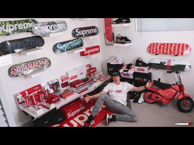 My Entire $25,000 Supreme Collection! INSANE Sneakers Clothing Accessories