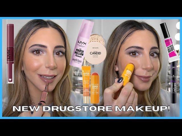 NEW DRUGSTORE MAKEUP 2021 | NYX, MILANI, ESSENCE First Impressions | Estee Amos