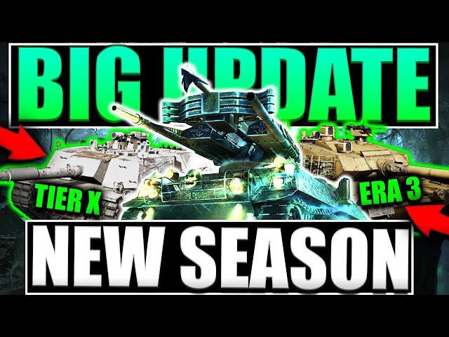 BRAND NEW SEASON UPDATE!! World of Tanks Console NEWS