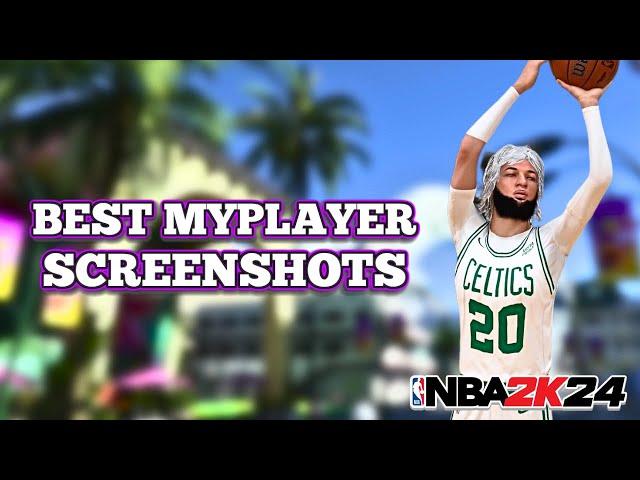 THE BEST WAY TO GET THUMBNAIL SCREENSHOTS IN NBA2K24!