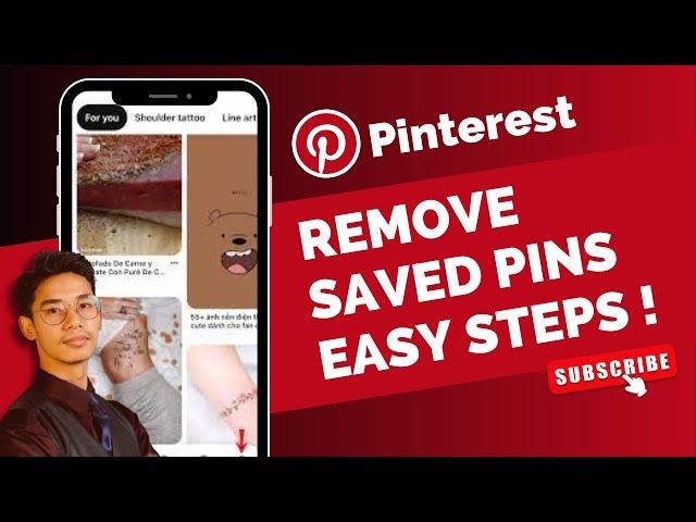 How to Remove Saved Pins on Pinterest !