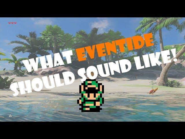 Link's Awakening - Sword Search music in the style of Breath of the Wild