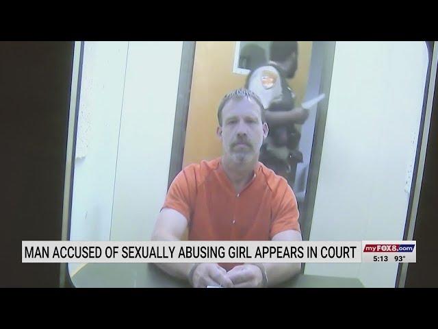 Man accused of sexually abusing girl appears in court