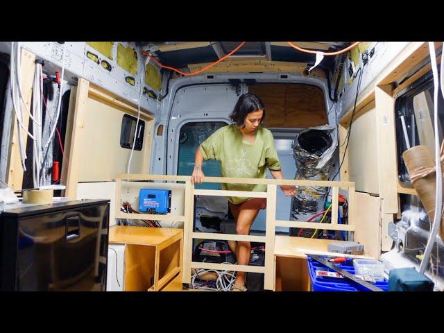 my final project - building seats for the van build