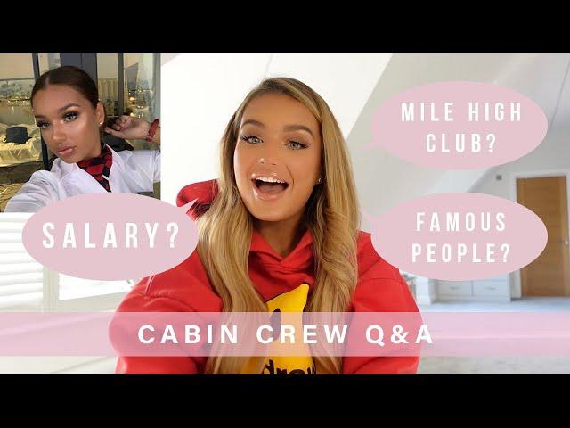CABIN CREW Q&A ️  | Life as a British Airways Air Hostess  | Lucinda Strafford