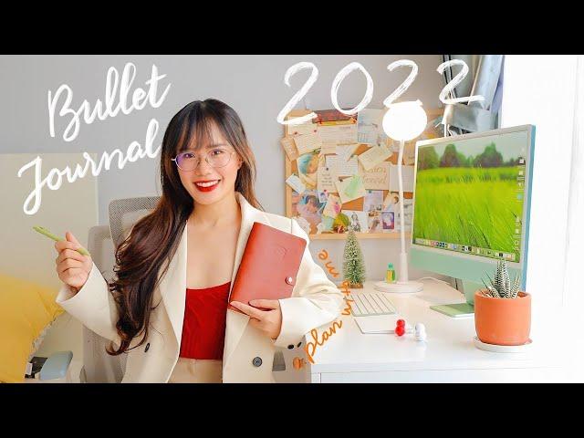 Lên kế hoạch phát triển bản thân năm 2022 | Bullet journal | Sunhuyn