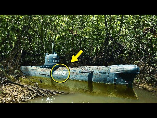 Abandoned WW2 Submarine Found Deep In Jungle. Scientists Look Inside & Immediately Turn Pale!