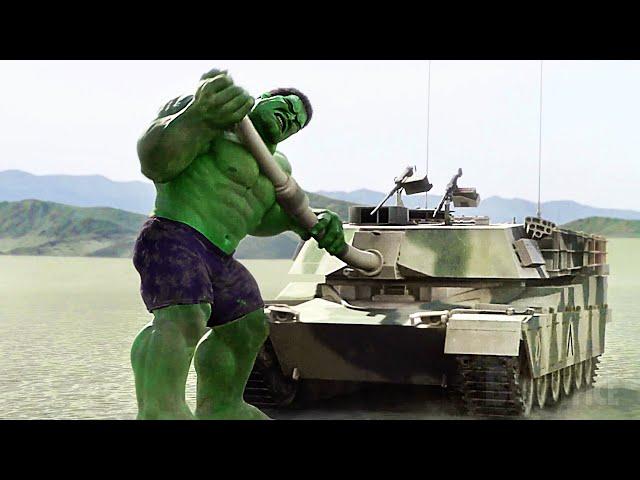 Hulk smashing tanks, helicopters (and all kind of VERY big things) for 10 minutes straight  4K