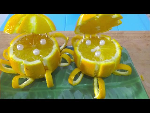 How to The Orange pearl | Fruit & Vegetable CARVING AND CUTTING TRICKS