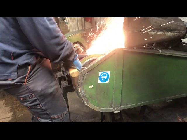 Axe Forging at Wetterlings Axe Factory Sweden