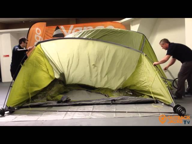 Pitching a Vango Airbeam Capri 600 XL Tent | Outback Jacks Galway