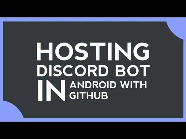 Host your Discord Bot 24/7 by using Android | NODE.JS | CREATE DISCORD BOT IN ANDROID PART 2