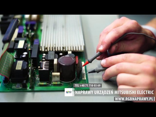 Naprawa zasilacza Mitsubishi Electric | RGB Elektronika