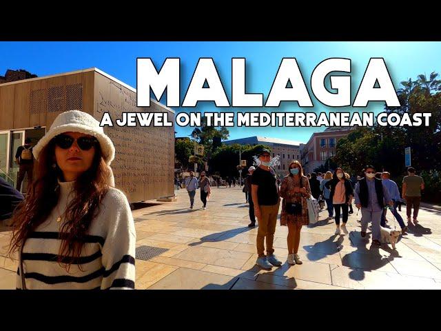 Malaga City Spain A Jewel on the Mediterranean Coast Update November 2021 Costa del Sol Andalucía 4K