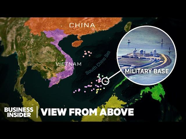 Satellite Images Show How Close We Are To Conflict In The South China Sea | View From Above