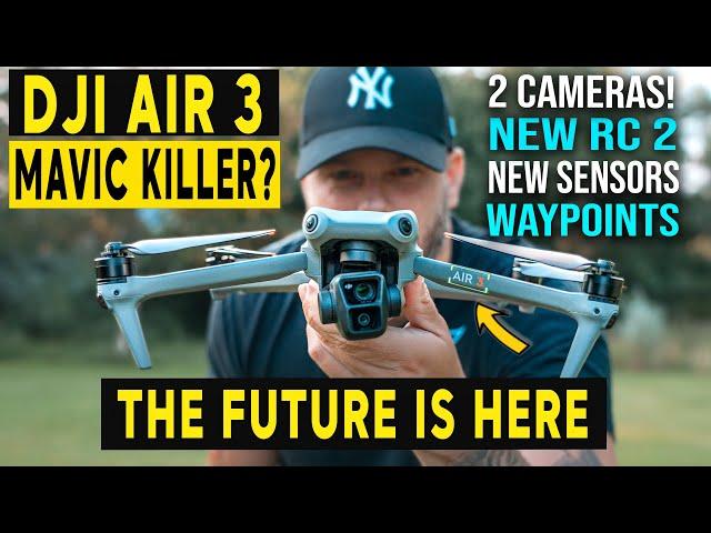 DJI AIR 3 REVIEW NEW - THE DRONE YOU WANTED!