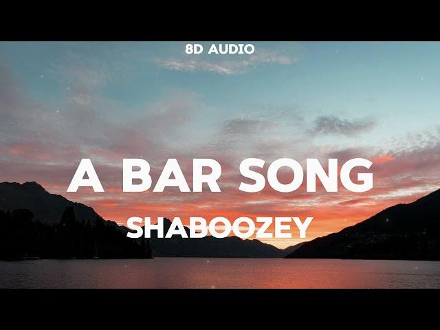 Shaboozey - A Bar Song (Tipsy) (8D Audio)