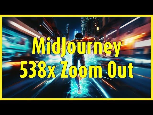 MidJourney Infinite Zoom In/Out - Crazy 538x Zoom! (v5.2 Zoom Out 2x Feature)