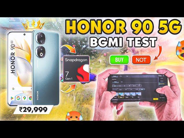 Snapdragon 7 Gen 1: Honor 90 5G BGMI Test Fps Meter