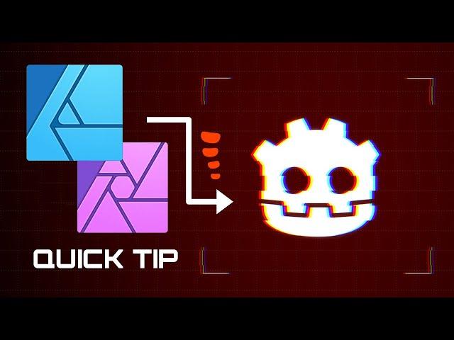 Godot Quick Tip: Affinity Designer/Photo to Godot with spine JSON sprite placement script