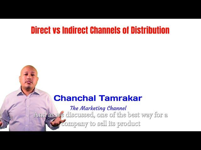 Direct vs indirect marketing channel