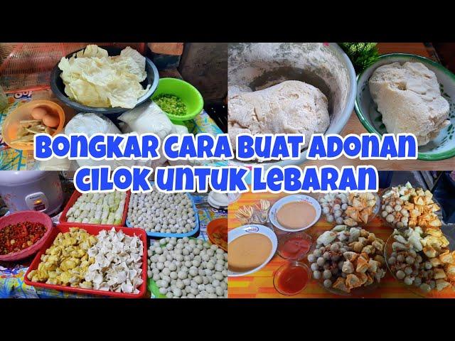 DAILY VLOG | masak cilok buat suguhan lebaran pertama dirumahku