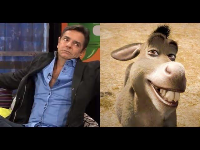 Eugenio Derbez cuenta cómo hizo el doblaje de Burro en Shrek