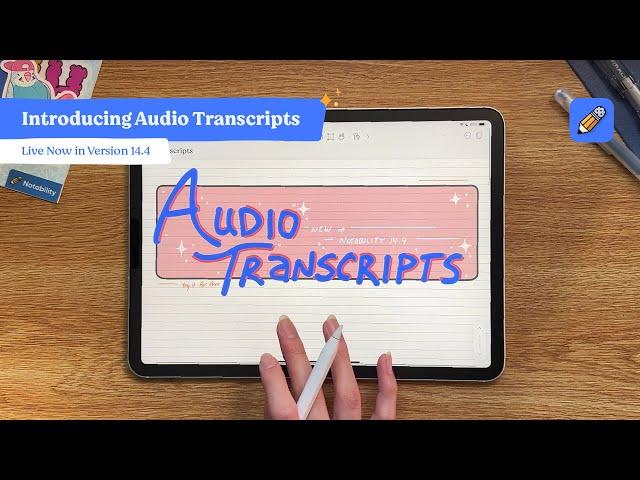 Introducing Audio Transcripts 