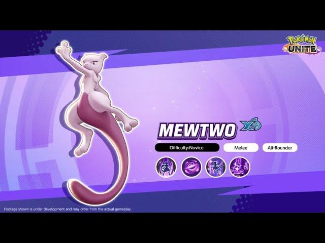 Mewtwo X Moves Overview | Pokémon UNITE