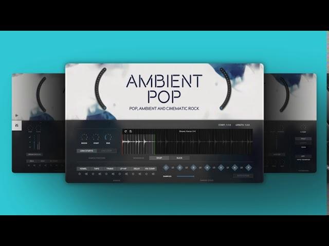 AMBIENT DRUM SAMPLES | Ambient Kontakt Drums and Cinematic Rock Drum Samples