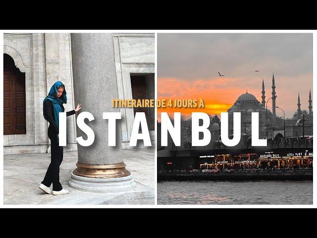 VLOG 1 TURQUIE | 4 jours à Istanbul (itinéraire, bon plans ...)