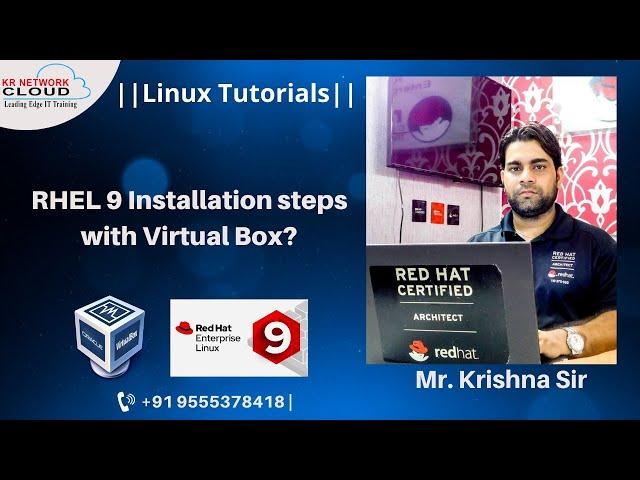 RHEL 9 Installation steps with Virtual Box | RHEL-9 Installation steps in Hindi RHEL9 online classes