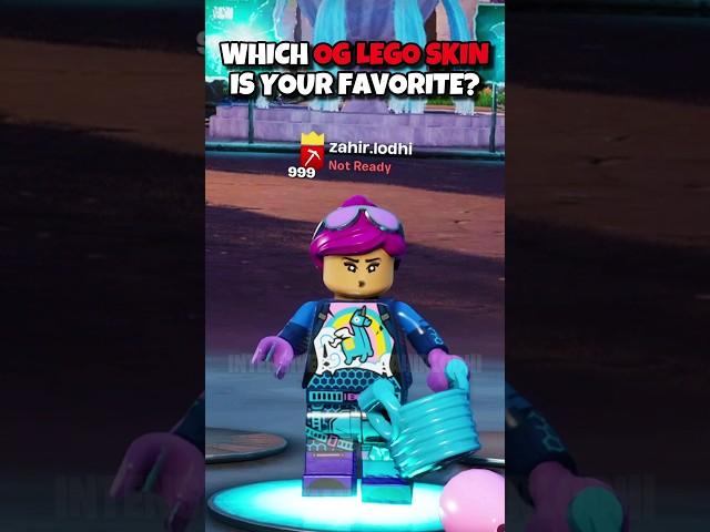 Which OG LEGO SKIN Is Your FAVORITE?  #fortnite #shorts