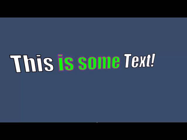 Unity Custom 3D Text Mesh Component