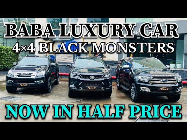 BABA LUXURY CAR | 4X4 BLACK MONSTERS | NOW AT HALF PRICE | CALL US - 9773737310 @BabaLuxuryCar