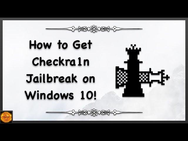 How to Get Checkra1n on Windows 10!