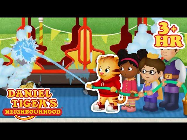Welcome to the Trolly Wash | New Compilation | Cartoons for Kids | Daniel Tiger